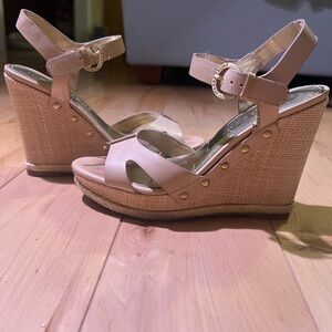 Ivanka Trump wedge heel sandals